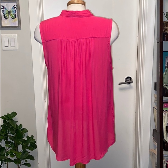 Pink button up tunic - Picture 3 of 3